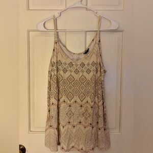 Torrid Cream Patterned Camisole